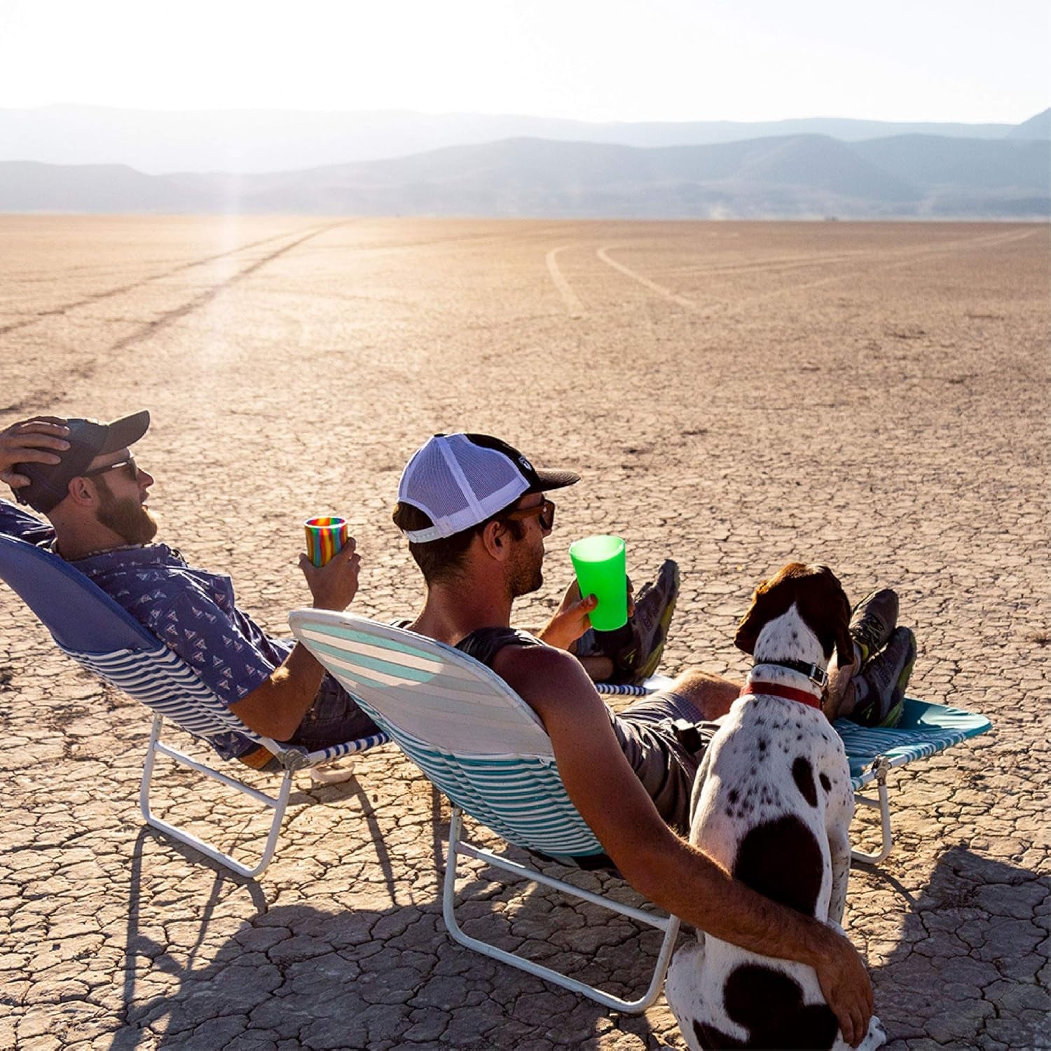 16Oz Silicone Pint Glass – Pack of 2 Unbreakable Bpa-Free Reusable Silicone Drinking Cup – Dishwasher Microwave & Freezer Safe – Stemless Glass for Coffee Smoothies (Arctic Sky&Hippy Hop)
